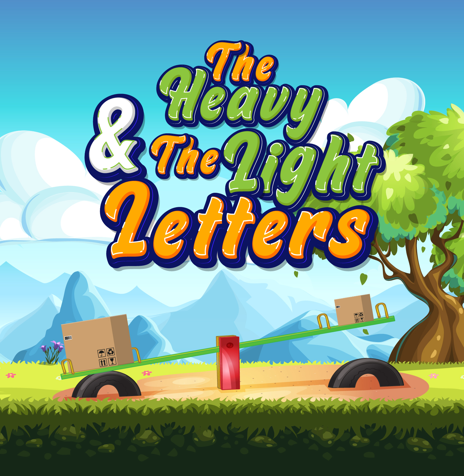 Digital Learning Material | Heavy & Light Letters