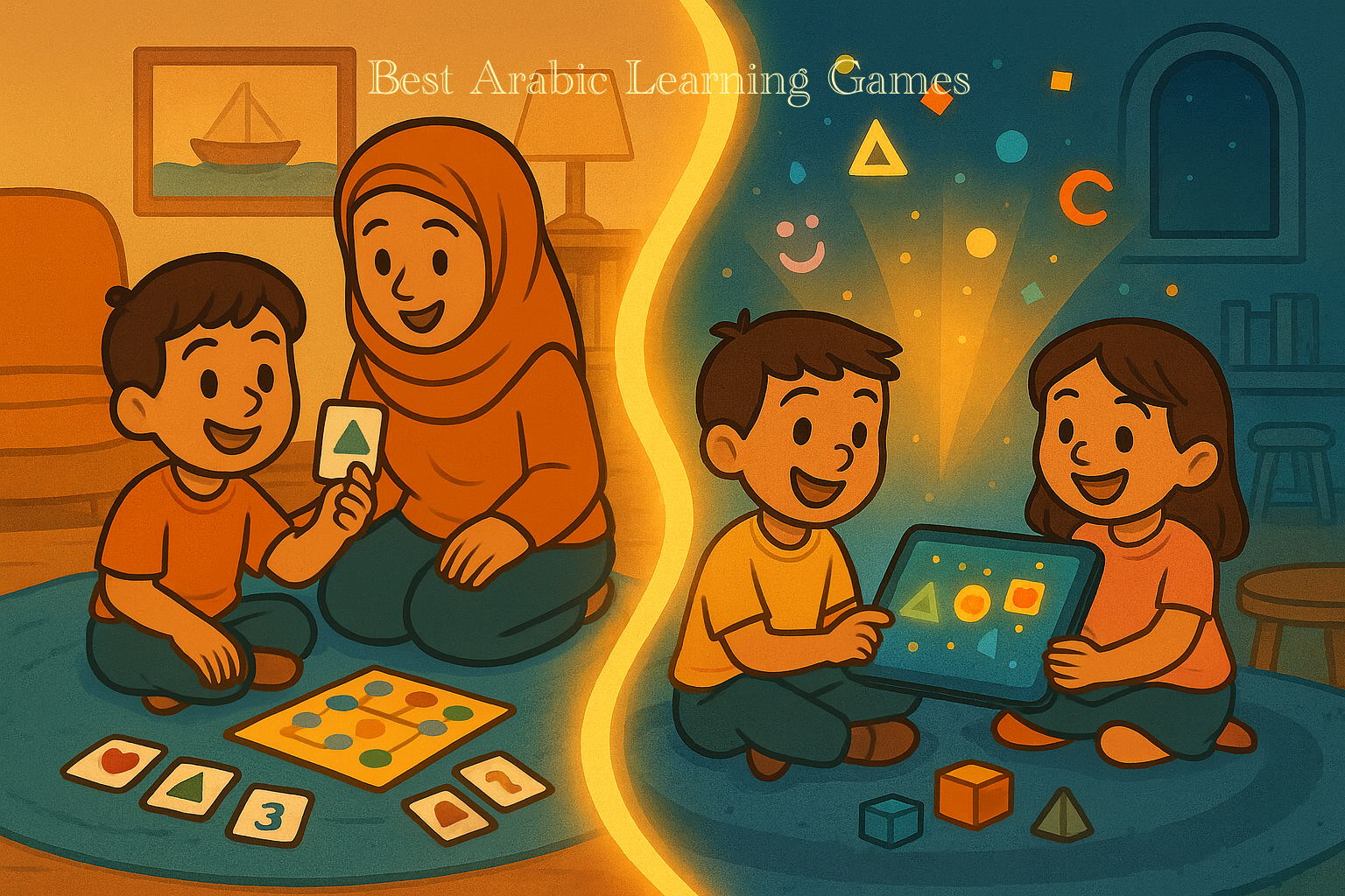 Best Arabic learning games for kids
