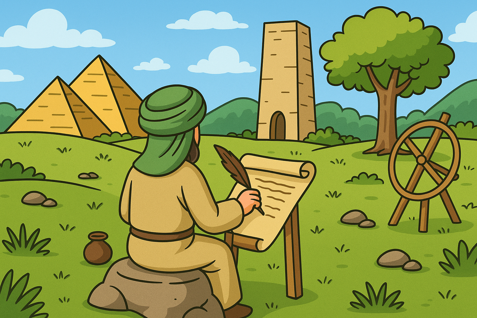 Prophet Idris (Enoch) Story for Kids: First to Write in Islam